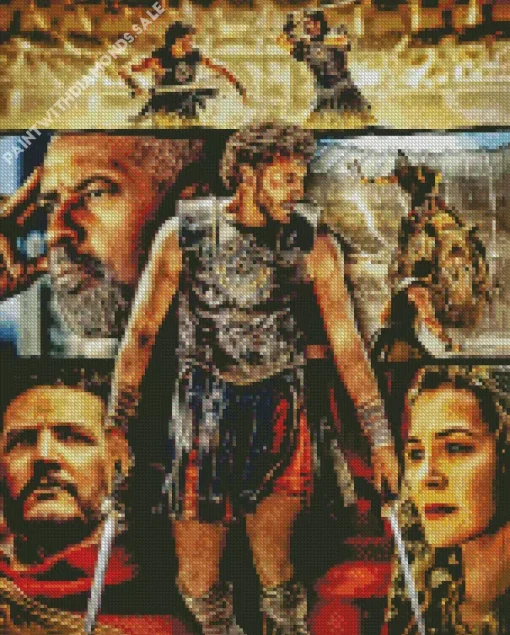 Gladiator Poster Diamond Painting