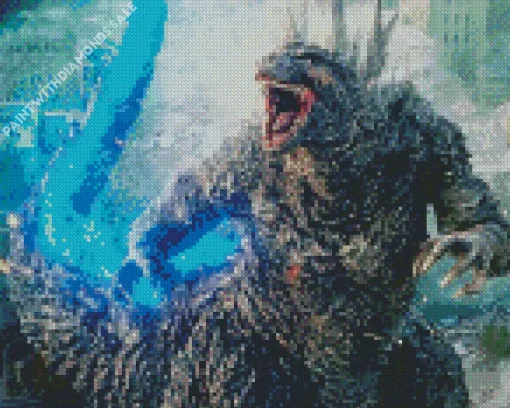 Godzilla Shin Godzilla Diamond Painting