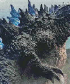 Godzilla Character Diamond Painting