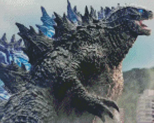 Godzilla Character Diamond Painting