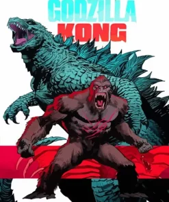 Godzilla VS King Kong Art Diamond Painting