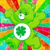 Good Luck Bear Care Bears Diamond By Numbers