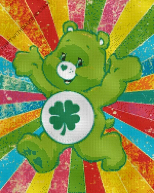 Good Luck Bear Care Bears Diamond Paintings