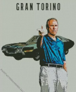 Gran Torino Movie Poster Diamond Painting