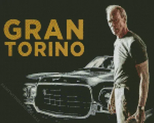 Gran Torino Poster Diamond Painting