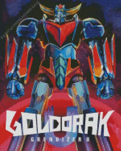 Grendizer U Anime Poster Diamond Painting