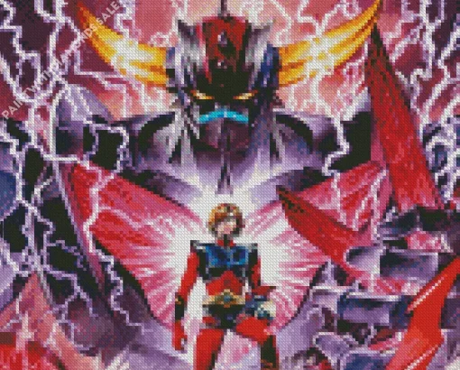 Grendizer U Characters Diamond Painting