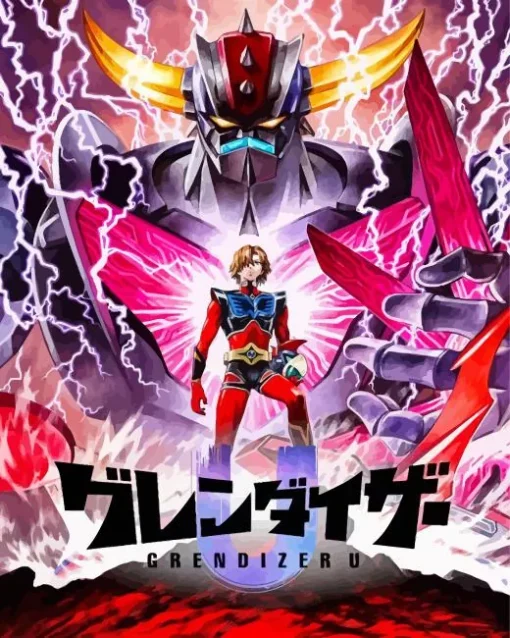 Grendizer U Poster Diamond Painting