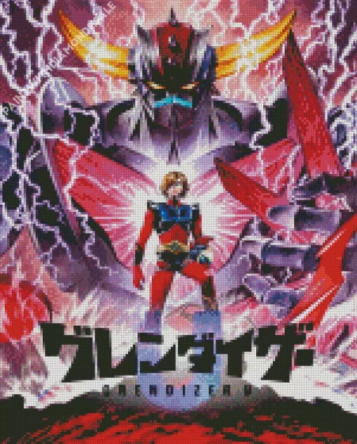 Grendizer U Poster Diamond Painting