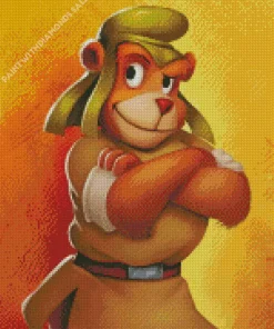 Gruffi Gummi In Adventures Of The Gummi Bears Diamond Painting