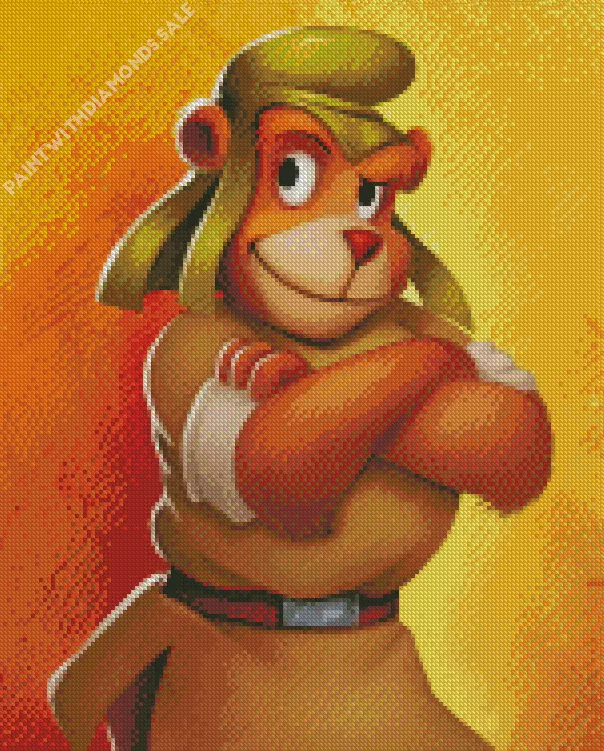 Gruffi Gummi in Adventures of the gummi bears Diamond Dotz Gruffi Gummi In Adventures Of The Gummi Bears Diamond Painting