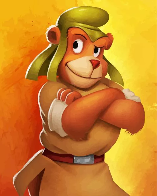 Gruffi Gummi in Adventures of the gummi bears Diamond Paintings Gruffi Gummi In Adventures Of The Gummi Bears Diamond Painting