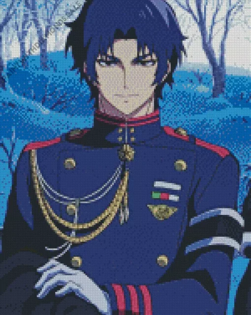 Guren Ichinose Seraph Of The End Diamond Painting