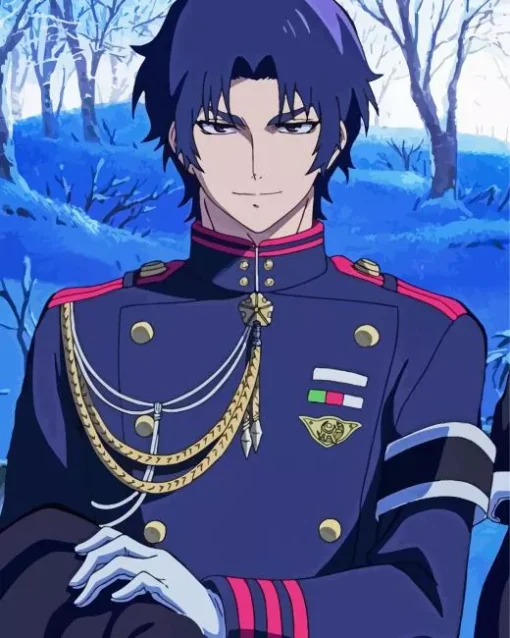 Guren Ichinose Seraph Of The End Diamond Painting