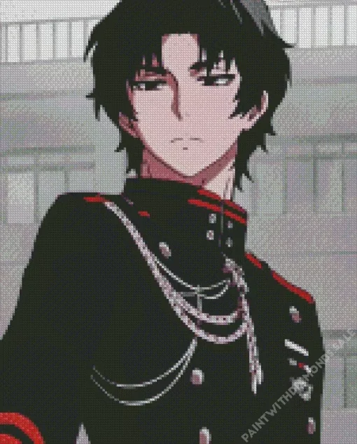 Guren Ichinose Anime Diamond Painting