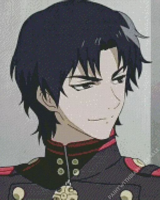 Guren Ichinose Anime Character Diamond Painting