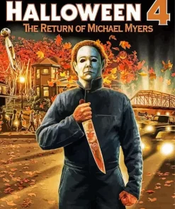 Halloween 4 The Return of Michael Myers Diamond Paints