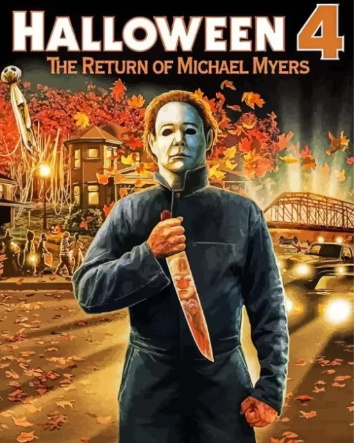 Halloween 4 The Return of Michael Myers Diamond Paints