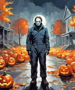 Halloween michael myers Diamond Paints