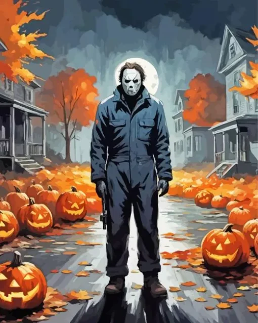 Halloween michael myers Diamond Paints