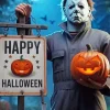 Happy Halloween Michael Myers Diamond Paints