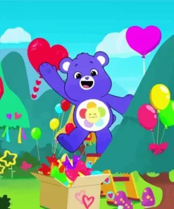 Harmony Bear Care Bears Diamond By Numbers