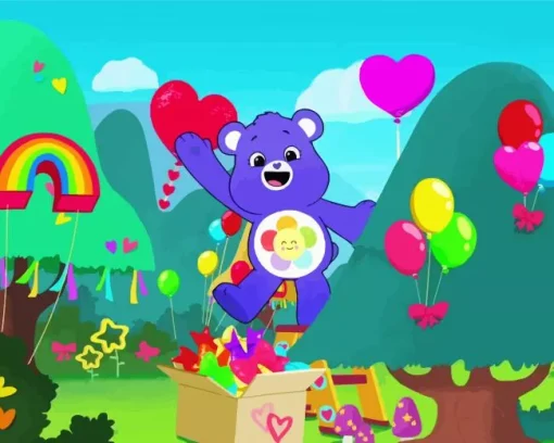 Harmony Bear Care Bears Diamond By Numbers