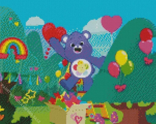 Harmony Bear Care Bears Diamond Paintings