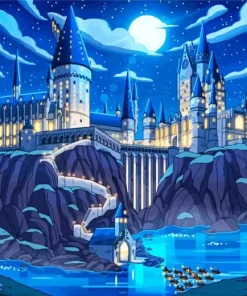 Harry Potter Hogwarts Castle Diamond Paintings