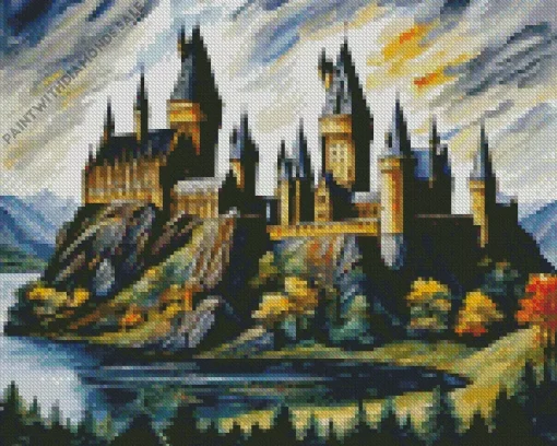 Harry potter hogwarts school Diamond Paints