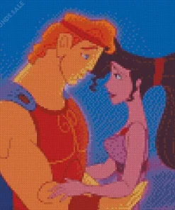 Hercules And His Lover Diamond Painting