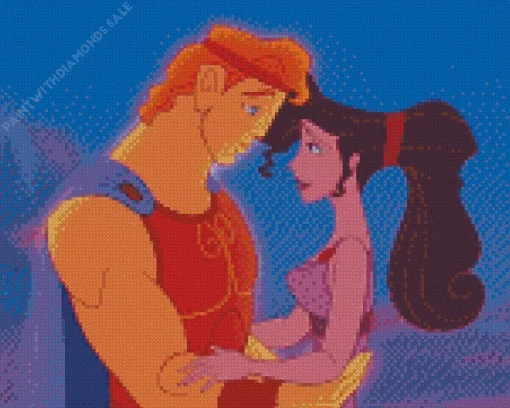 Hercules And His Lover Diamond Painting