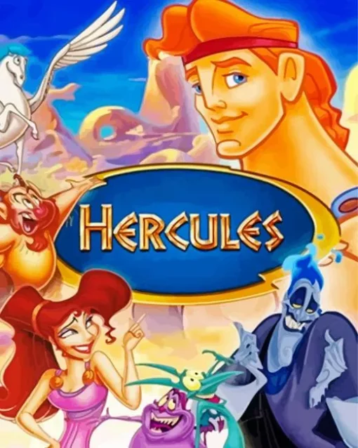 Hercules Animation Diamond Painting