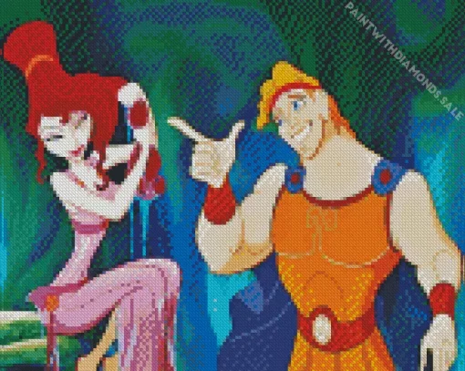 Hercules Cartoon Diamond Painting