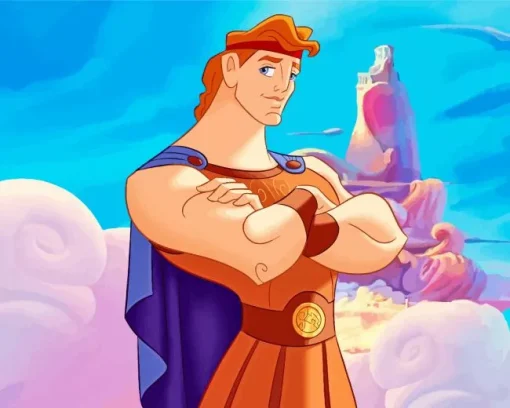 Hercules Character Diamond Painting