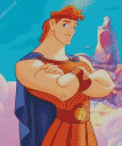 Hercules Character Diamond Painting