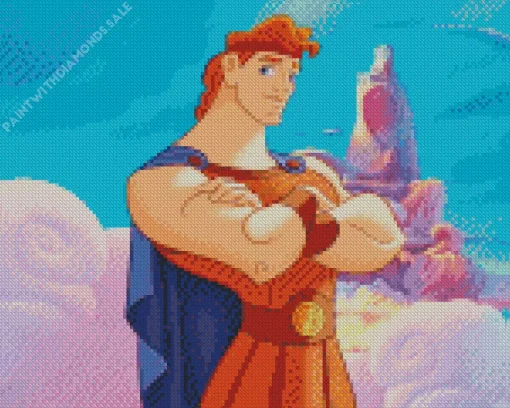 Hercules Character Diamond Painting