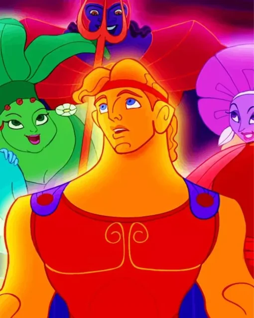 Hercules Characters Diamond Painting