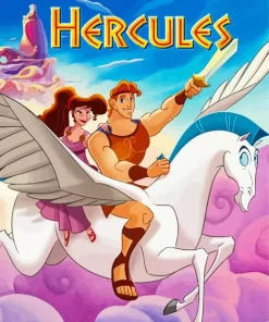 Hercules Disney Movie Diamond Painting