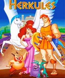 Hercules Poster Diamond Painting