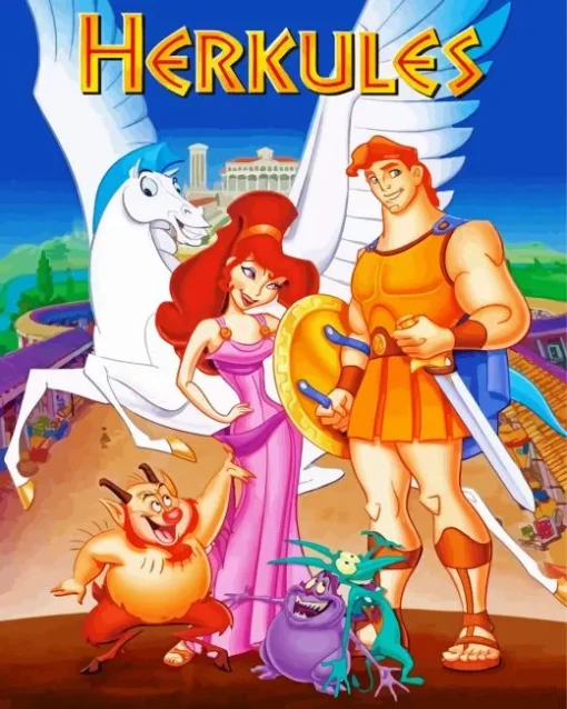 Hercules Poster Diamond Painting