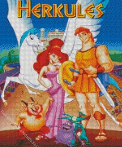 Hercules Poster Diamond Painting