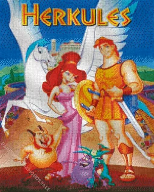 Hercules Poster Diamond Painting