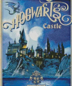 Hogwarts Castle Poster Diamond Paints