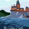 Hogwarts Illustration Poster Diamond Paintings