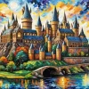 Hogwarts School Art Diamond Paintings