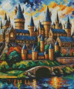 Hogwarts School Art Diamond Paints