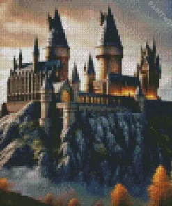 Hogwarts School of Witchcraft and Wizardry Diamond Paints