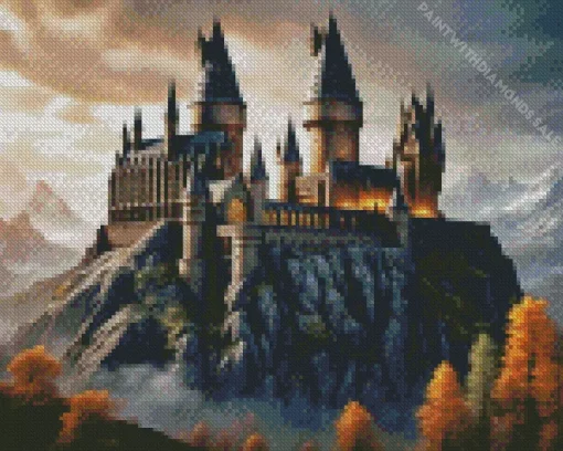 Hogwarts School of Witchcraft and Wizardry Diamond Paints