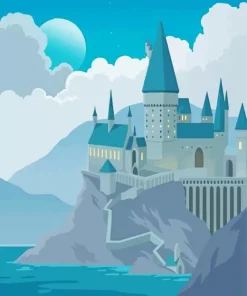 Hogwarts School of Witchcraft and Wizardry Poster Diamond Paintings